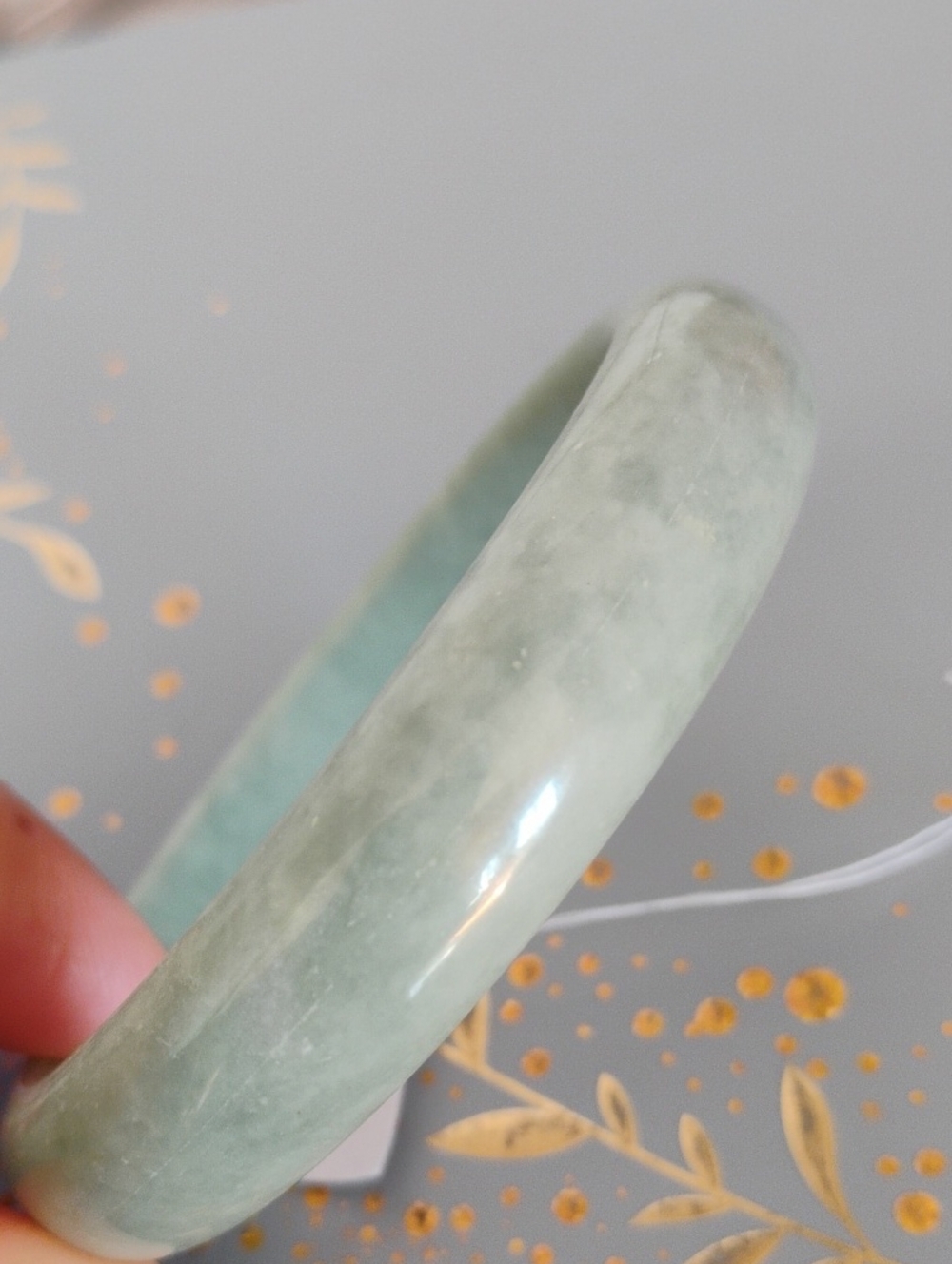 Genuine Jade Bangle Bracelet